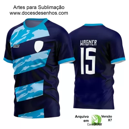 Estampa Camiseta Personalizada - Time Amador - Futebol 2025