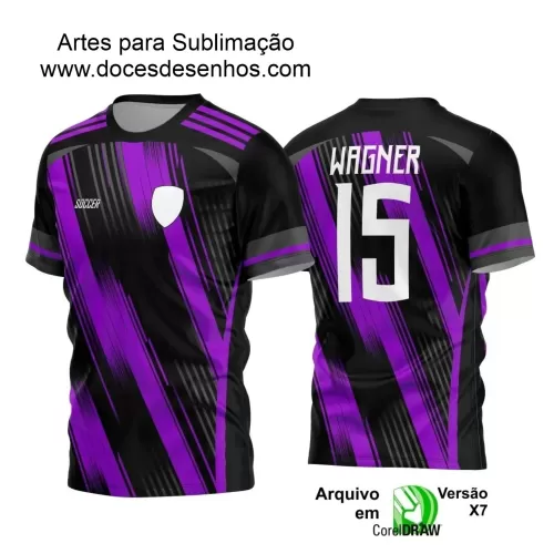 Estampa Camiseta Personalizada - Time Amador - Futebol 2025