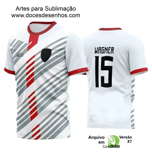 Estampa Camiseta Personalizada - Time Amador - Futebol 2025