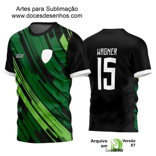 Estampa Camiseta Personalizada - Time Amador - Futebol 2025