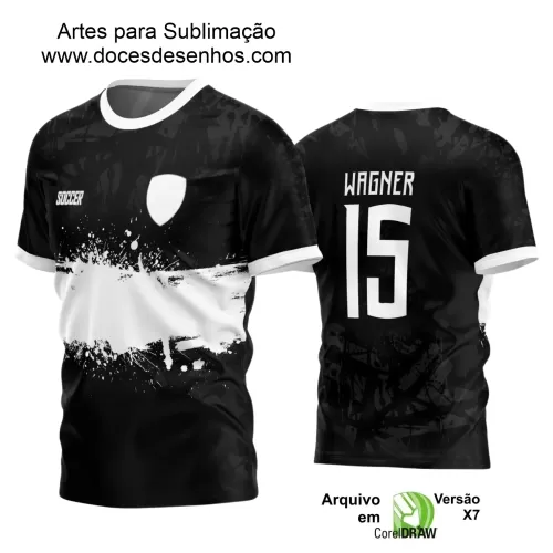 Estampa Camiseta Personalizada - Time Amador - Futebol 2025