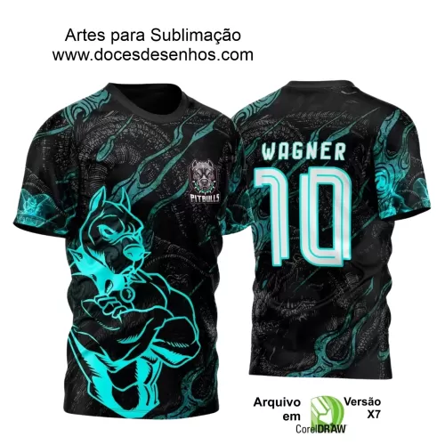 Estampa Escolar- Camisa Interclasse - Pitbull of Dragon - 2025