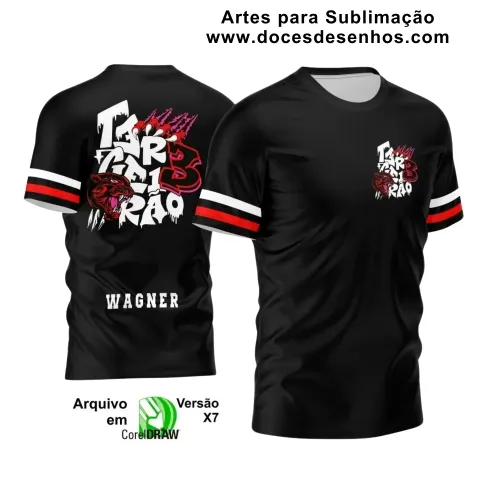 Estampa Para Camiseta Escolar – Arte Vetor - Uniforme Concluintes 2025 – Terceirão: Estilo Pantera