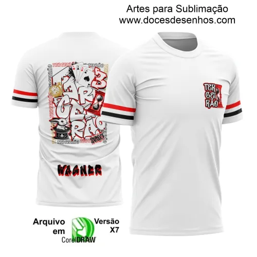 Estampa para Camiseta Escolar – Arte Vetor - Uniforme Concluintes 2025 – Terceirão 2025 – Coelho