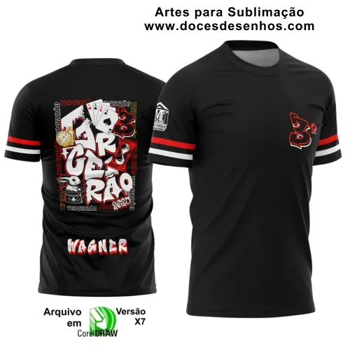 Estampa para Camiseta Escolar – Arte Vetor - Uniforme Concluintes  2025 – Terceirão: Estilo  Coelho