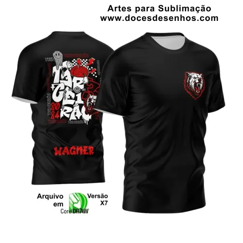 Estampa para Camiseta Escolar – Arte Vetor - Uniforme Concluintes  2025 – Terceirão : Estilo Urso