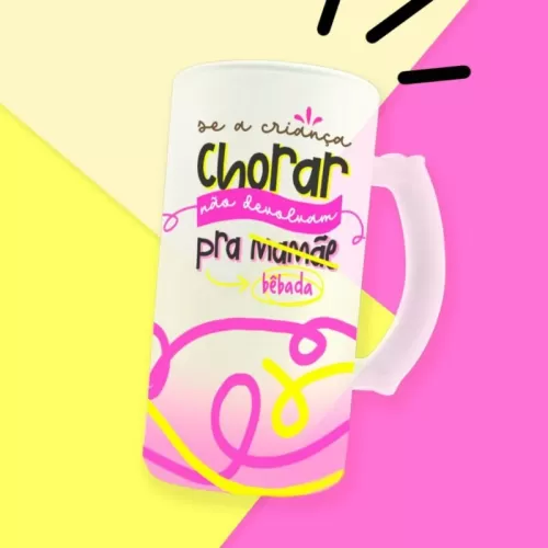 Estampas Canecas Chopp Mãe - DKA Design