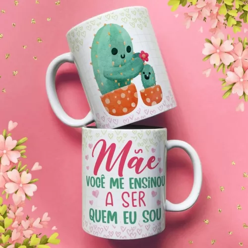 Estampas Canecas – Dia das Mães Cactos