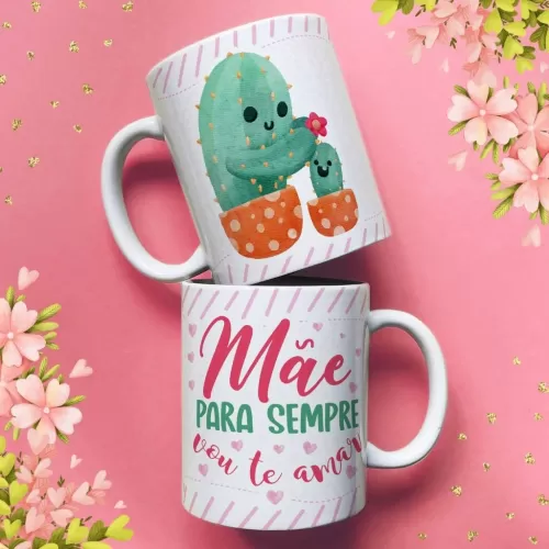 Estampas Canecas – Dia das Mães Cactos