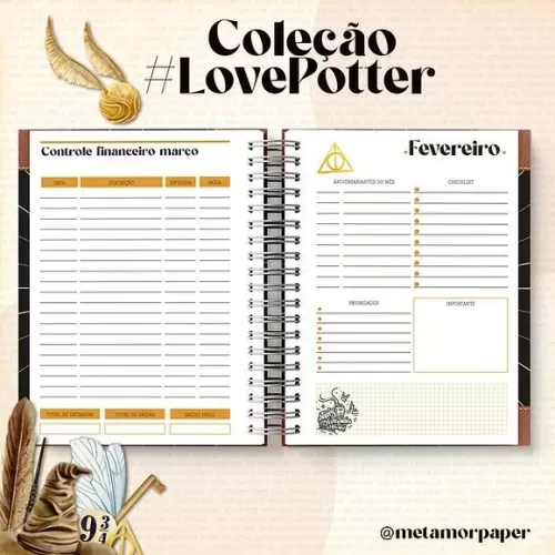 Harry Potter – Coleção #LovePotter (Metamorpaper)
