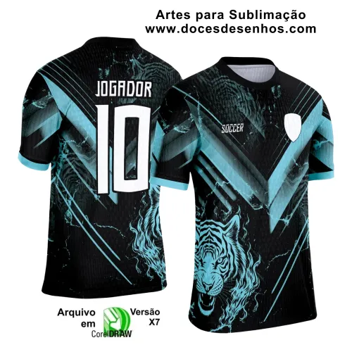 Interclasse 2025: Arte Vetor de Camiseta Escolar com Estilo Tigre