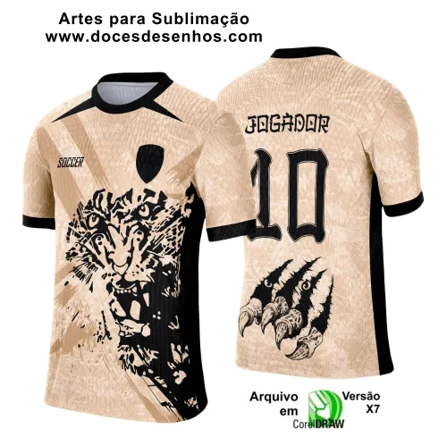 Interclasse 2025: Arte Vetor de Camiseta Escolar com Estilo Tigre