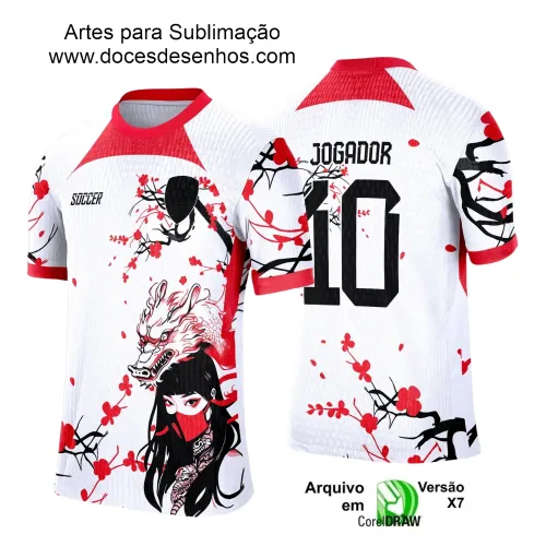 Interclasse 2025: Arte de Camiseta Escolar com Estilo Anime