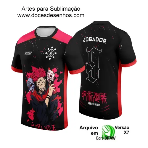 Interclasse 2025: Arte de Camiseta Escolar com Estilo Anime