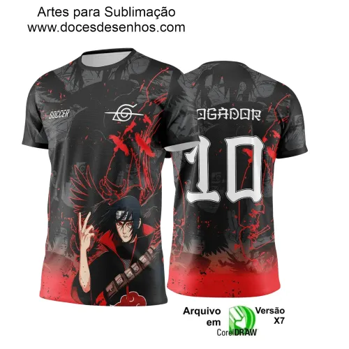 Interclasse 2025: Arte de Camiseta Escolar com Estilo Anime