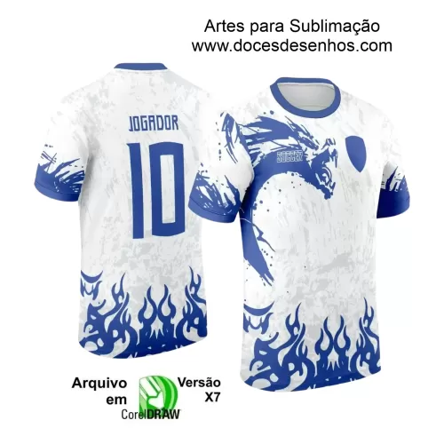 Interclasse 2025: Arte de Camiseta Escolar com Estilo Dragão