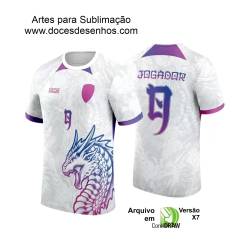 Interclasse 2025: Arte de Camiseta Escolar com Estilo Dragão