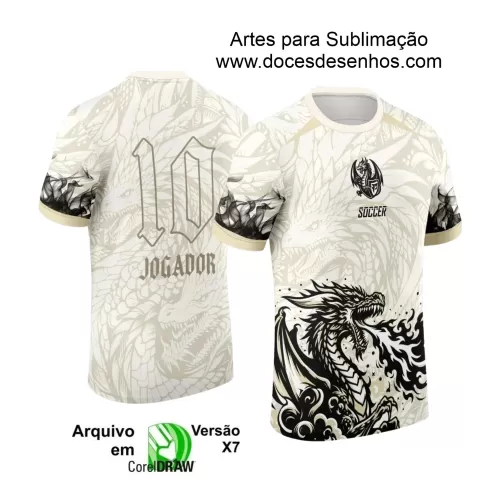 Interclasse 2025: Arte de Camiseta Escolar com Estilo Dragão