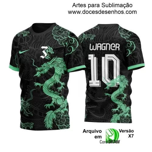 Interclasse 2025: Arte de Camiseta Escolar com Estilo Dragão