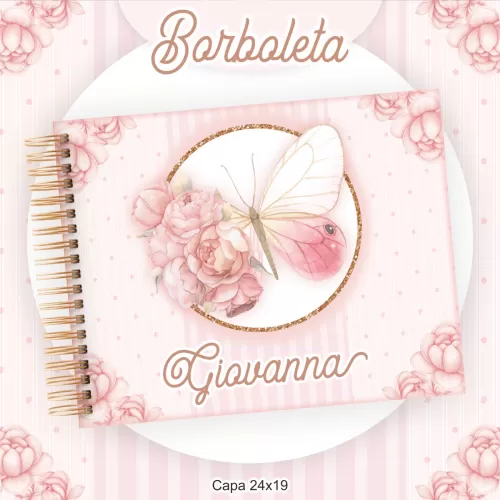 Kit Completo Borboleta – Escolar | Saúde – Encadernação – Pamella Vieira