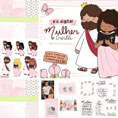 Kit Digital Mulher Cristã – Mimolim
