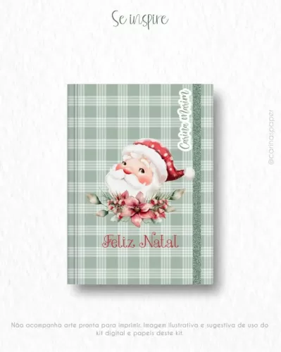 Kit Digital Papai Noel (Carinas Paper)