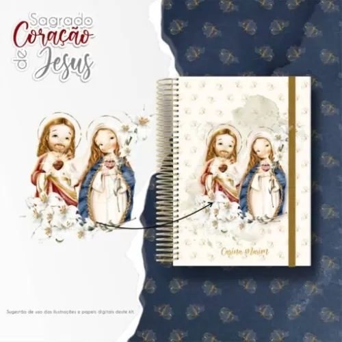 Kit Digital Sagrado Coração de Jesus (Santinhos) – CARINAS