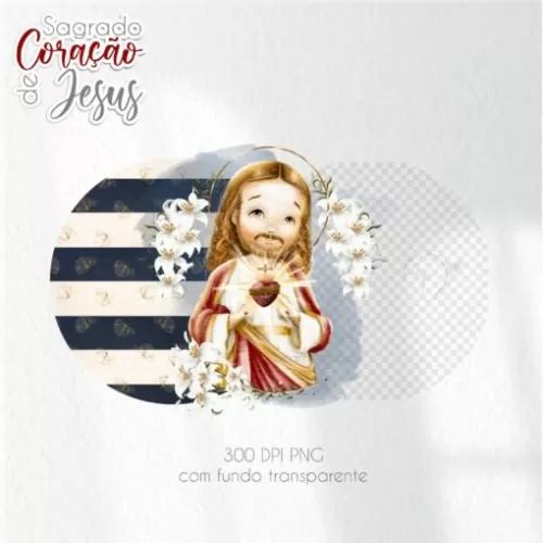 Kit Digital Sagrado Coração de Jesus (Santinhos) – CARINAS