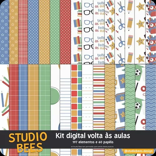 Kit Digital – Volta às aulas – Studio Bees