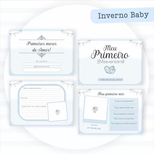 Kit Maternidade Clube Baby – Inverno Baby – Pamella Vieira
