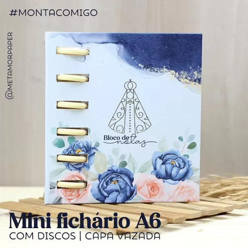Mini fichário A6 católico – Metamorpaper