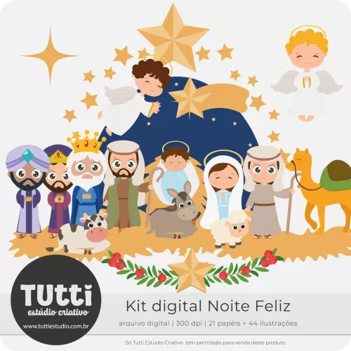 Noite Feliz Kit digital – Tutti Estúdio