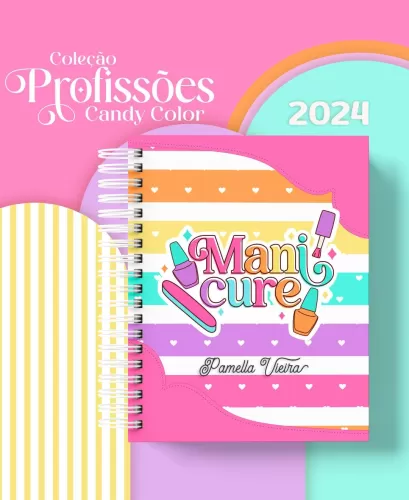 Pack Profissões – Color Full FEMININA 2024 – Encadernação – Pamella Vieira