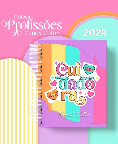 Pack Profissões – Color Full FEMININA 2024 – Encadernação – Pamella Vieira