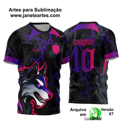 Template Camisa Futebol InterClasse 2024 Lobo Feroz