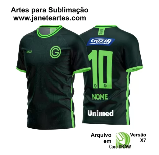 Vetor Camisa Goiás Terceira Verde 2021- 2022